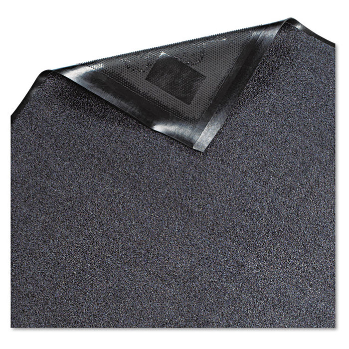 Platinum Series Walk-Off Indoor Wiper Mat, Rectangular, Gray Carpeted Surface, 36" x 60"