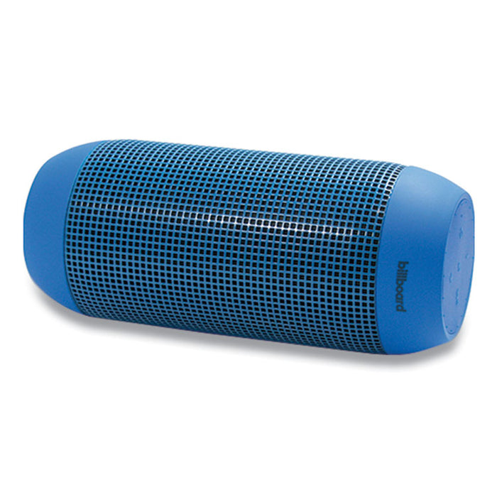 Water-Resistant Bluetooth Speaker, 3.5 mm Aux In/Bluetooth/Micro USB/SD/TF Memory Card, Blue