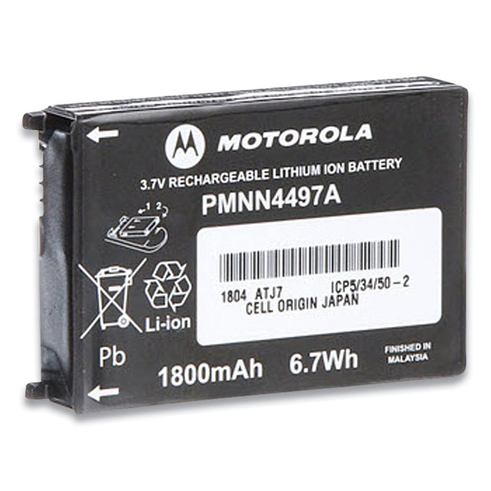 Li-Ion Battery for CLS Series Radios, 3.7 V, 1800 mAh