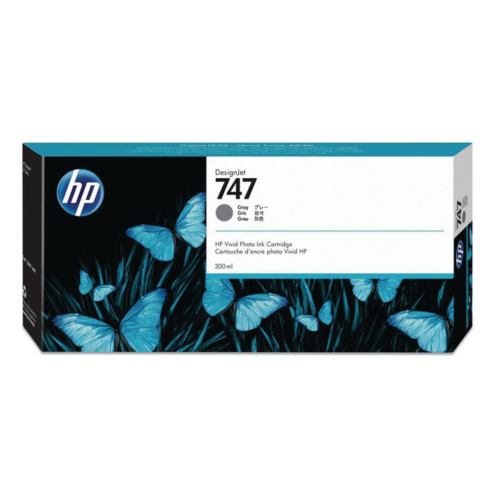 HP 747, (P2V86A) Gray Original Ink Cartridge