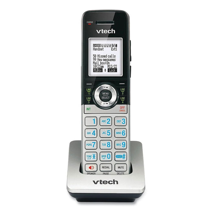 CM18045 Four-Line Business System Extension Handset for CM18445 System, Silver/Black