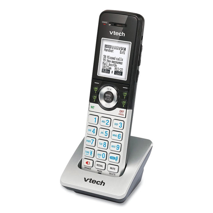 CM18045 Four-Line Business System Extension Handset for CM18445 System, Silver/Black