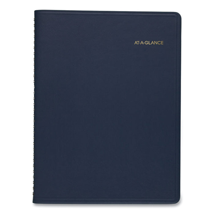 Weekly Appointment Book, 11 x 8.25, Navy Cover, 13-Month: Jan 2026 to Jan 2027