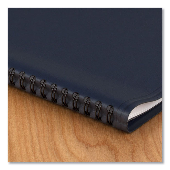 Weekly Appointment Book, 11 x 8.25, Navy Cover, 13-Month: Jan 2026 to Jan 2027