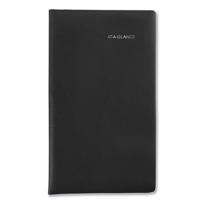DayMinder Pocket-Sized Monthly Planner, Unruled Blocks, 6 x 3.5, Black Cover, 14-Month: Dec 2025 to Jan 2027