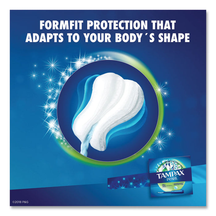 Pearl Tampons, Super Absorbency, 18/Box