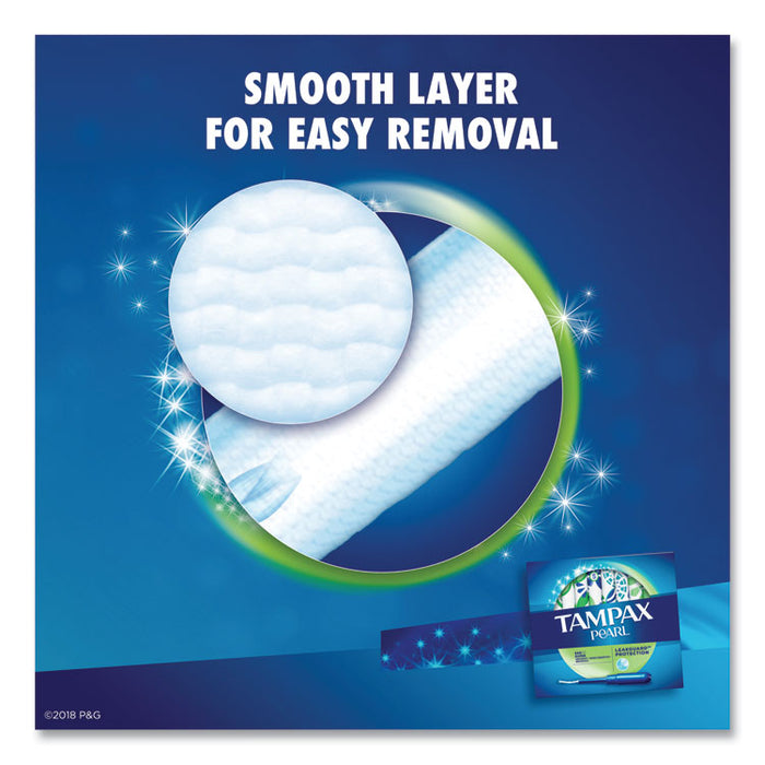 Pearl Tampons, Super Absorbency, 18/Box
