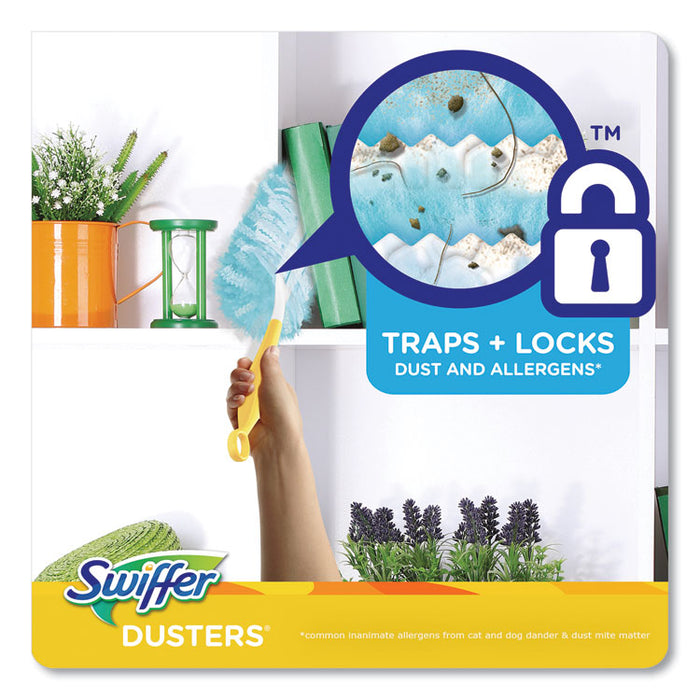 Dusters Refill, Dust Lock Fiber, Lavender Scent, Light Blue, 18/Box
