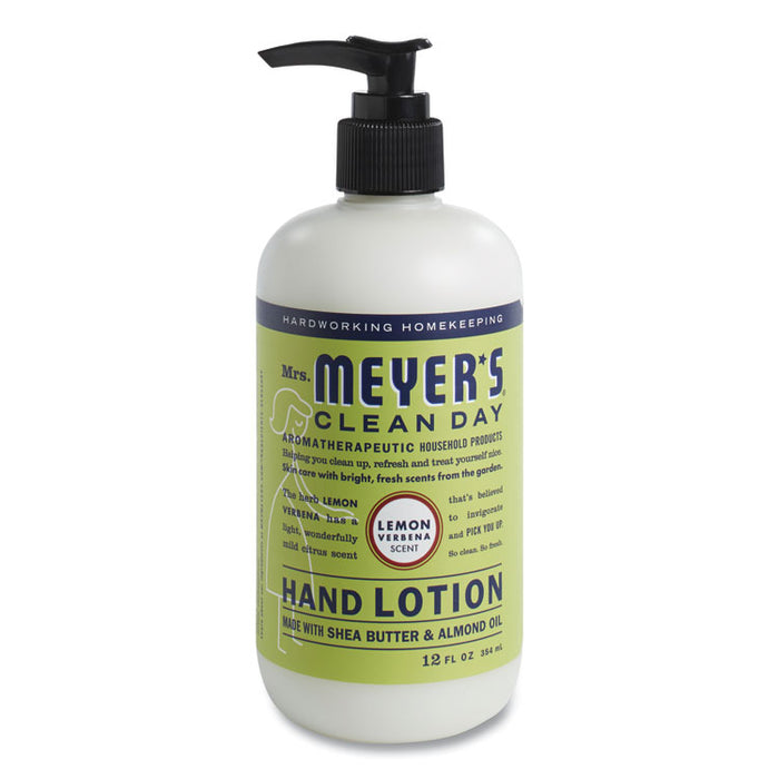 Clean Day Hand Lotion, 12 oz Pump Bottle, Lemon Verbena Scent
