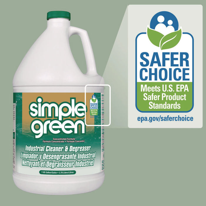 Industrial Cleaner and Degreaser, Concentrated, 1 gal Bottle