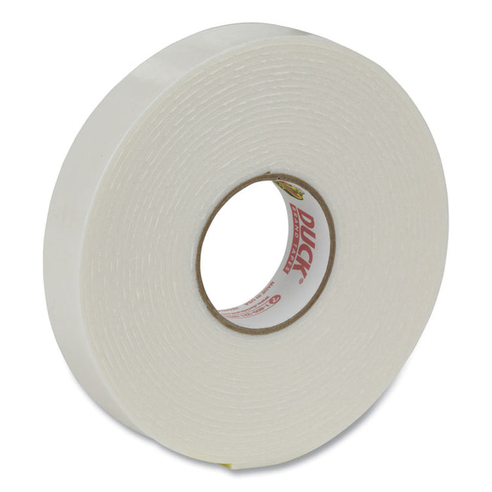 Double-Stick Foam Mounting Tape, Permanent, Holds Up to 2 lb, 0.75" x 15 ft, White