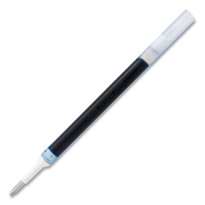 Refill for Pentel EnerGel Retractable Liquid Gel Pens, Bold Conical Tip, Blue Ink