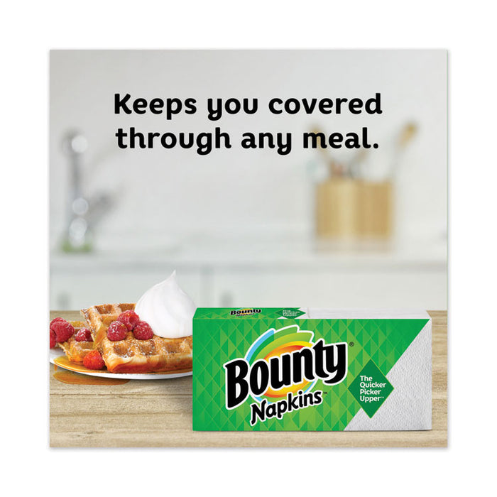 Quilted Napkins, 1-Ply, 12.1 x 12, Assorted - Print or White, 200/Pack