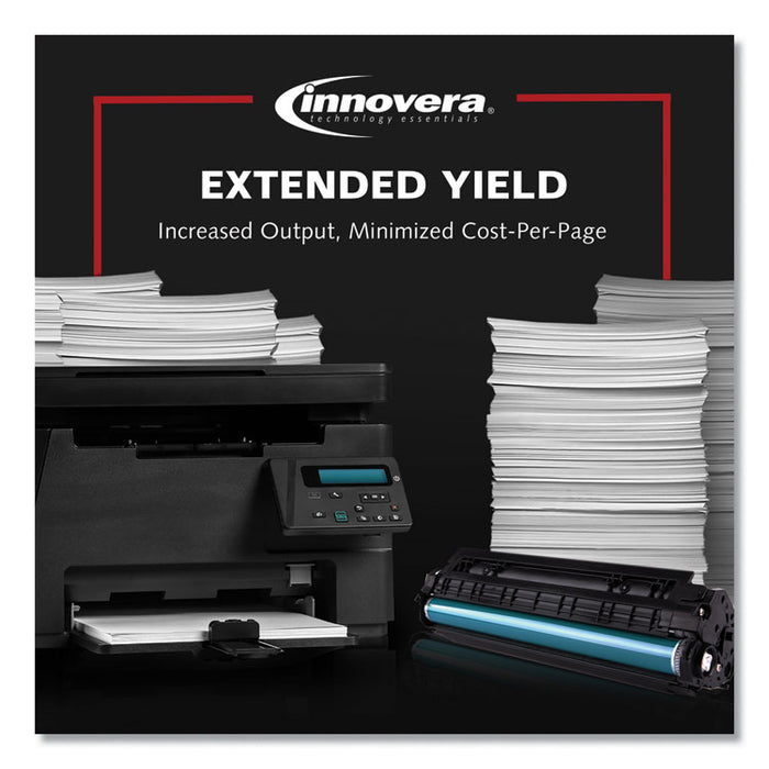 Remanufactured Cyan High-Yield Toner, Replacement for 202X (CF501X), 2,500 Page-Yield