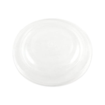 PLA Lids for Fiber Bowls, 7.5" Diameter x 1" h, Clear, Plastic, 300/Carton