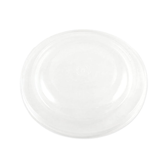 PLA Lids for Fiber Bowls, 7.5" Diameter x 1" h, Clear, Plastic, 300/Carton