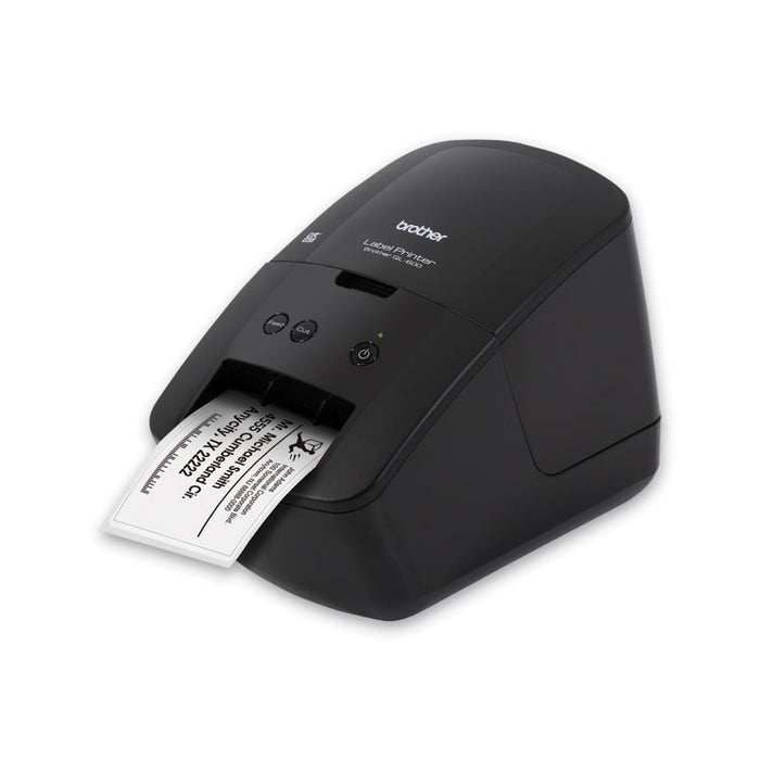 QL-600 Economic Desktop Label Printer, 44 Labels/min Print Speed, 5.1 x 8.8 x 6.1
