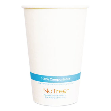 NoTree Paper Cold Cups, 16 oz, Natural, 1,000/Carton