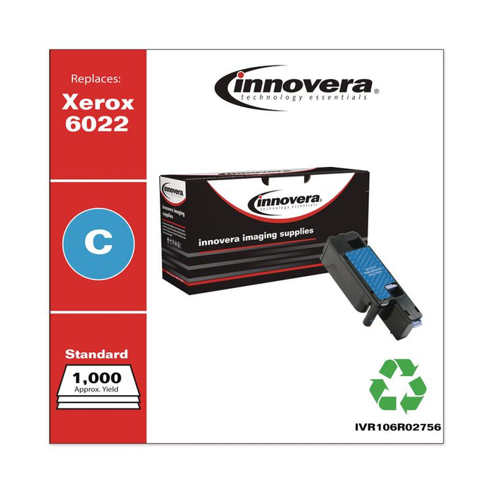 Remanufactured Cyan Toner, Replacement for 106R02756, 1,000 Page-Yield