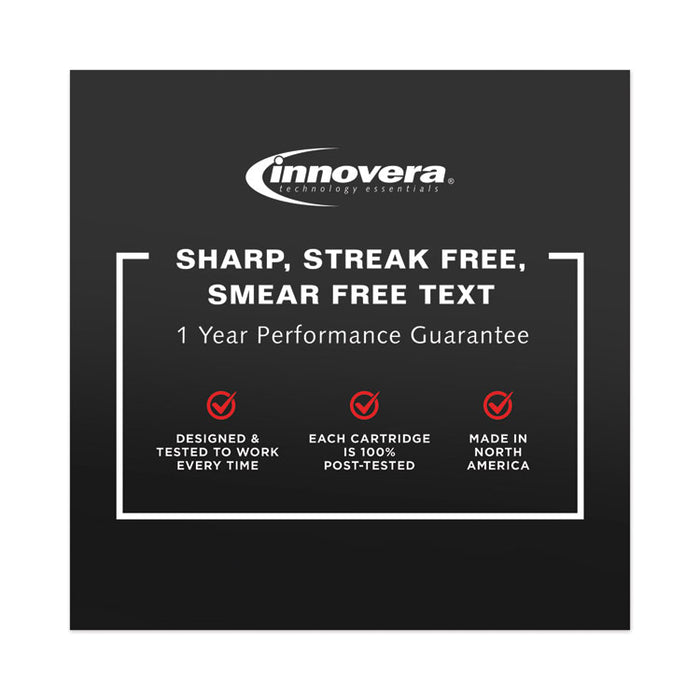 Remanufactured Black Ink, Replacement for 901 (CC653AN), 200 Page-Yield