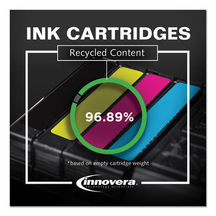 Remanufactured Black Ink, Replacement for 901 (CC653AN), 200 Page-Yield