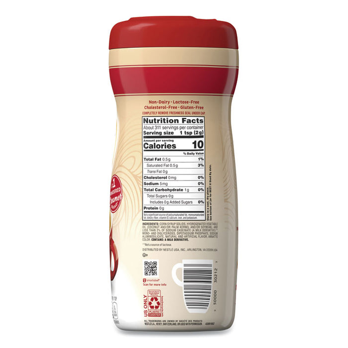 Non-Dairy Powdered Creamer, Original, 22 oz Canister, 12/Carton