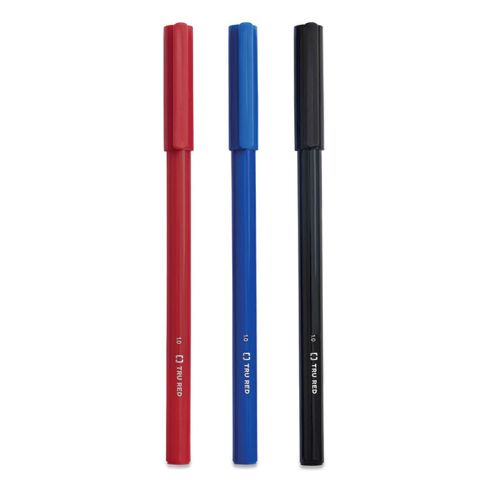 Ballpoint Pen, Stick, Medium 1 mm, Assorted Ink and Barrel Colors, 60/Pack