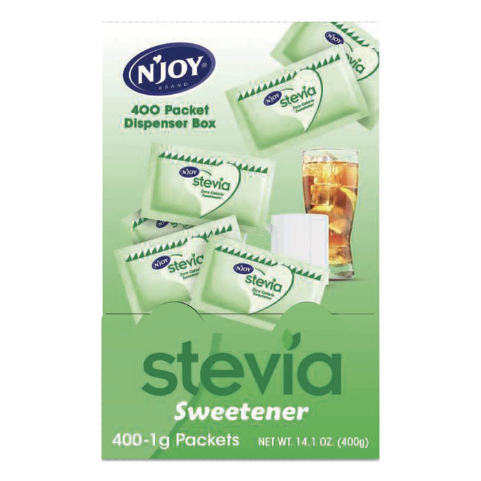 Stevia Artificial Sweetener, 0.04 oz Packet, 400/Box