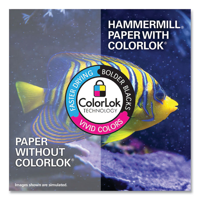 Copy Plus Print Paper, 92 Bright, 20 lb Bond Weight, 8.5 x 11, White, 500 Sheets/Ream, 8 Reams/Carton