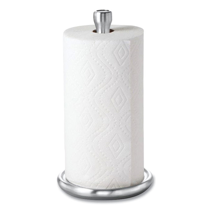 Good Grips Steady Paper Towel Holder, Stainless Steel, 8.1 x 7.8 x 14.5, Gray/Silver