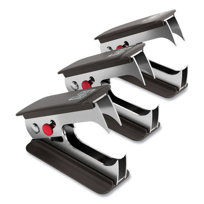 Desktop Stapler Kit, 20-Sheet Capacity, Black