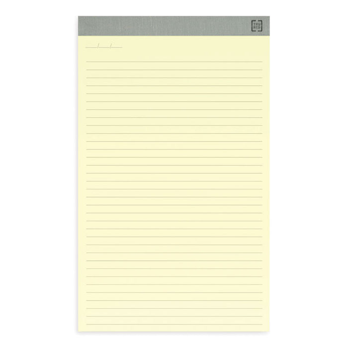 Notepads, Wide/Legal Rule, (50) Canary Yellow 8.5 x 14 Sheets, 12/Pack