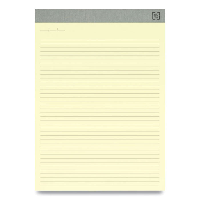 Notepads, Narrow Rule, (50) Canary 8.5 x 11 Sheets, 12/Pack