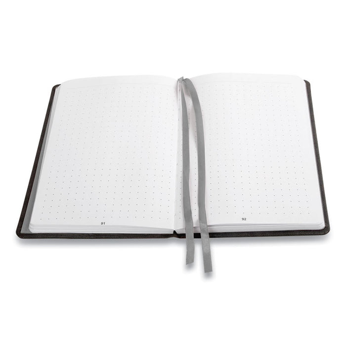 Explore Journal, 1-Subject, Dotted Rule, Black Cover, (192) 8 x 5 Sheets