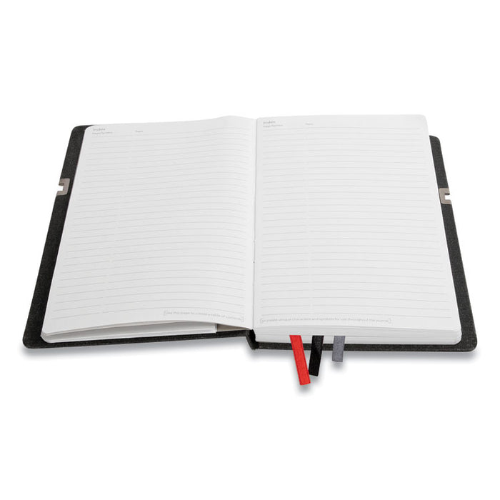 Mastery Journal, 1-Subject, Narrow Rule, Black Cover, (192) 8 x 5 Sheets
