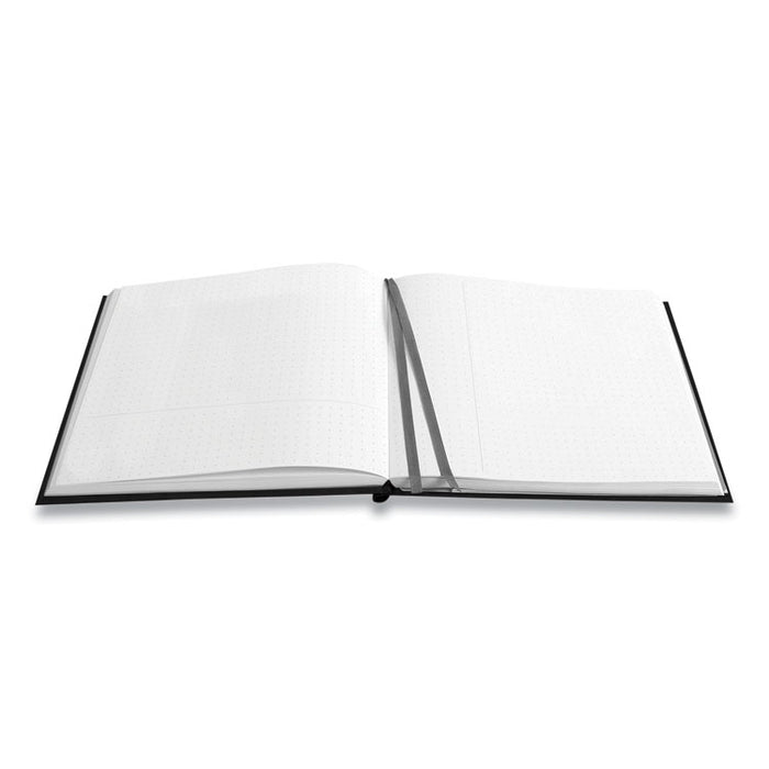 Explore Journal, 1-Subject, Dotted Rule, Black Cover, (192) 8 x 8 Sheets