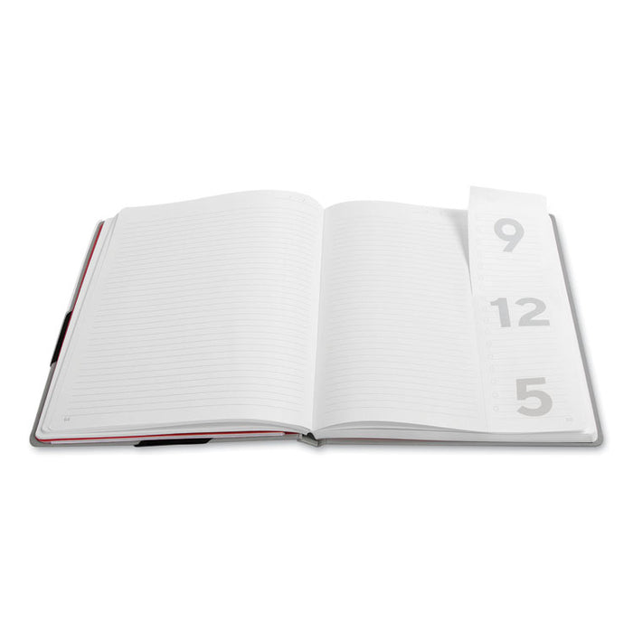 Large Starter Journal, 1-Subject, Narrow Rule, Gray Cover, (192) 10 x 8 Sheets
