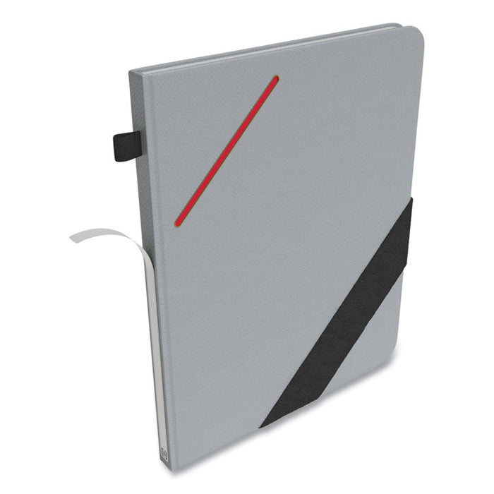 Large Starter Journal, 1-Subject, Narrow Rule, Gray Cover, (192) 10 x 8 Sheets