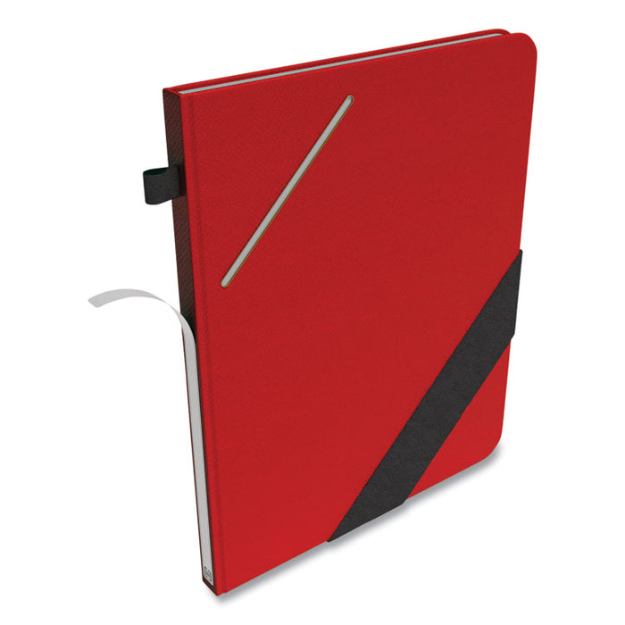 Large Starter Journal, 1-Subject, Narrow Rule, Red Cover, (192) 10 x 8 Sheets