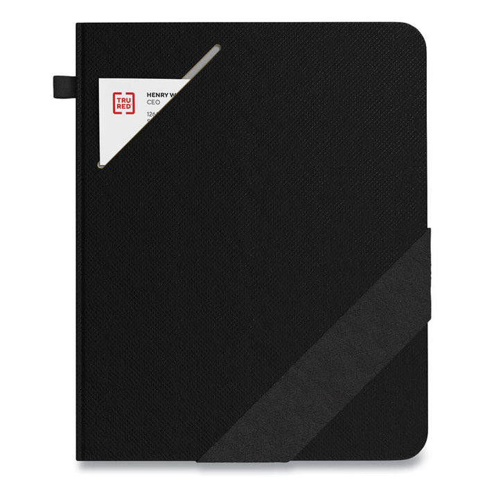Large Starter Journal, 1-Subject, Narrow Rule, Black Cover, (192) 10 x 8 Sheets