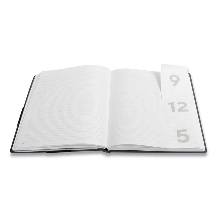 Large Starter Journal, 1-Subject, Narrow Rule, Black Cover, (192) 10 x 8 Sheets