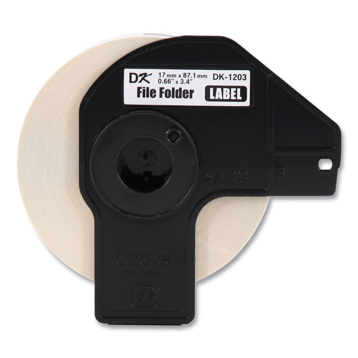 Die-Cut Shipping Labels, 2.4 x 3.9, White, 300 Labels/Roll, 3 Rolls/Pack
