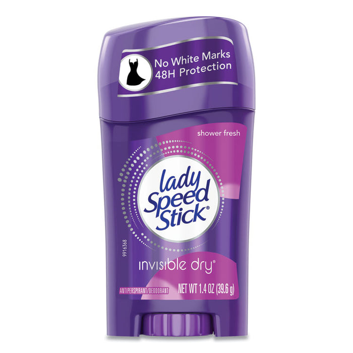 Invisible Dry Antiperspirant, Fresh Scent, 1.4 oz, 12/Carton
