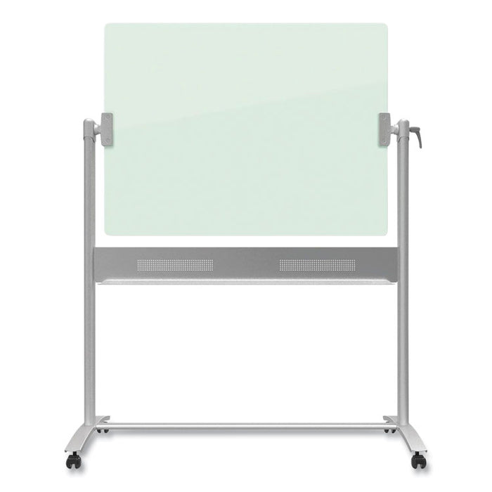Infinity Glass Dry-Erase Board Presentation Easel, 24" x 36", White Surface