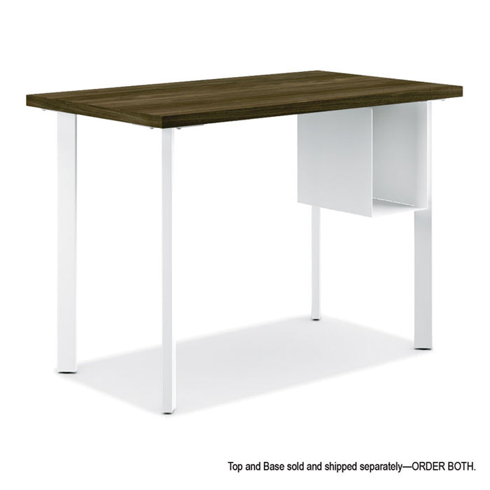 Coze Writing Desk Worksurface, Rectangular, 42" x 24", Florence Walnut
