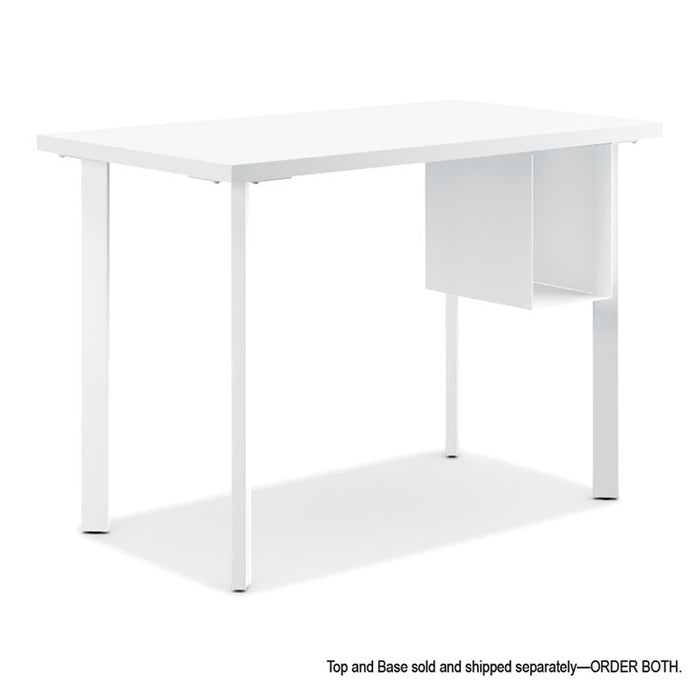 Coze Writing Desk Worksurface, Rectangular, 42" x 24", Designer White