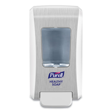 FMX-20 Soap Push-Style Dispenser, 2,000 mL, 6.5" x 4.68" x 11.66", White, 6/Carton