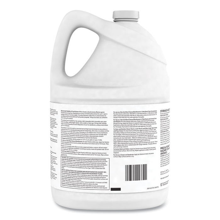 Virex II 256 One-Step Disinfectant Cleaner Deodorant, Mint Scent, 1 gal, 4 Bottles/CT