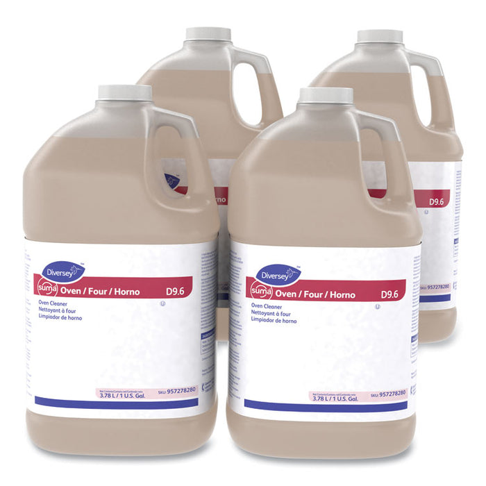 Suma Oven D9.6 Oven Cleaner, 1gal Bottle