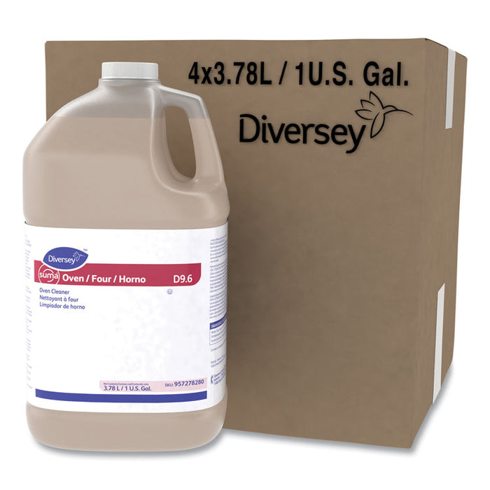 Suma Oven D9.6 Oven Cleaner, 1gal Bottle